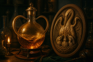 The Pelican: The Bird, the Flask, and the Rose Croix